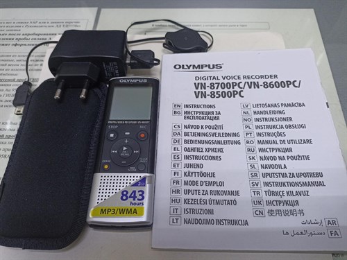 Цифровой диктофон OLYMPUS VN-8700PC - фото 551411