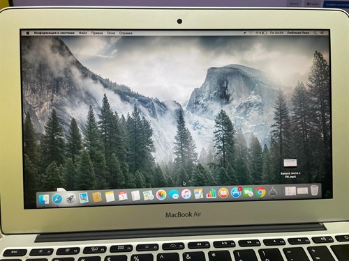 Ноутбук Apple MacBook Air (11-inch, Early 2015) - фото 562706
