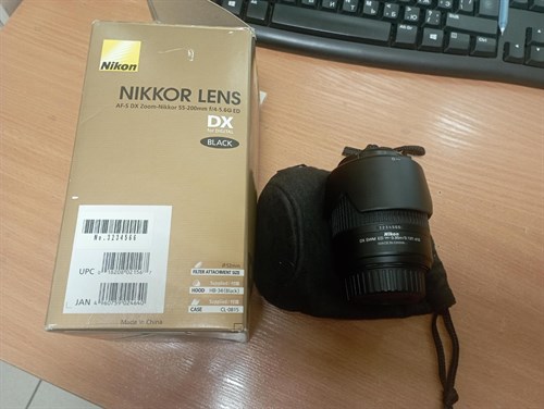 Объектив Nikon AF-S DX NiKKOR ED 55-200mm 1:4-5G - фото 567705