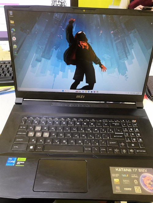 Игровой ноутбук MSI KATANA 17 B12V/Core i5-12450H/RTX 4060 - фото 582075