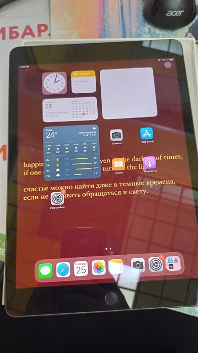 Планшет Apple iPad (9-го поколения) (2021) 64 ГБ WI-FI 890000507208 - фото 736449