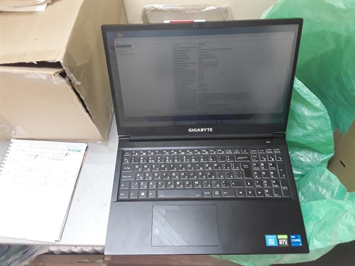 Ноутбук игровой GIGABYTE G5 (i5 12500H , GeForce RTX 3060) 890000455625 - фото 741444