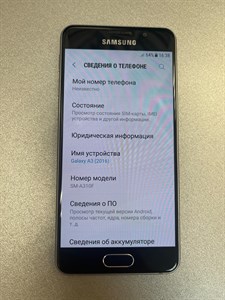 Samsung  Galaxy A3 (2016) 16 ГБ