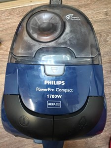 Безмешковый пылесос Philips PowerPro Compact 1700 W