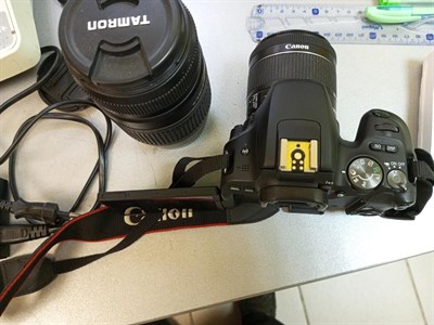 Фотоаппарат Canon EOS 200D + 2 объектива
