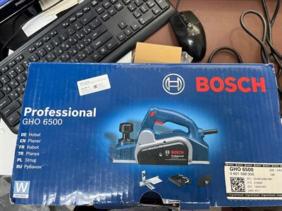 Электрорубанок Bosch GHO 6500 , 650 Вт