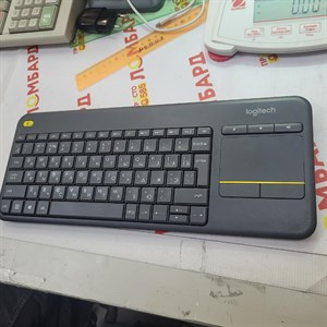 Беспроводная клавиатура с сенсорной панелью для ТВ Logitech K400 Plus