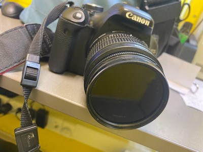 Зеркальный фотоопарат Canon EOS Rebel T3i + Canon EF-S 18-55mm f/3.5-5.6