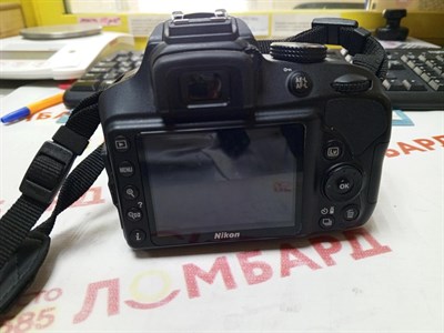 Фотоаппарат Nikon D3400 + 18-55mm объектив