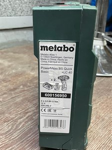 ДРЕЛЬ-ШУРУПОВЕРТ METABO POWERMAXX BS QUICK PRO 2.0AH X1 + 4.0AH X1 890000463048