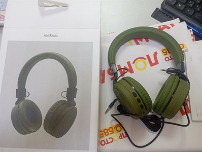 Беспроводные/проводные наушники Rombica Mysound BH-11 890000497967